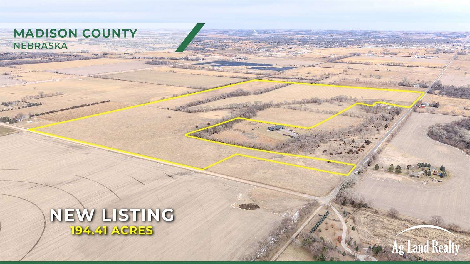 194 Acres of Land for Sale in Norfolk, Nebraska