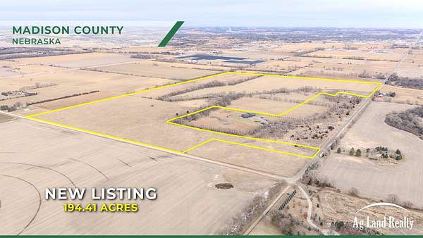 194 Acres of Land for Sale in Norfolk, Nebraska