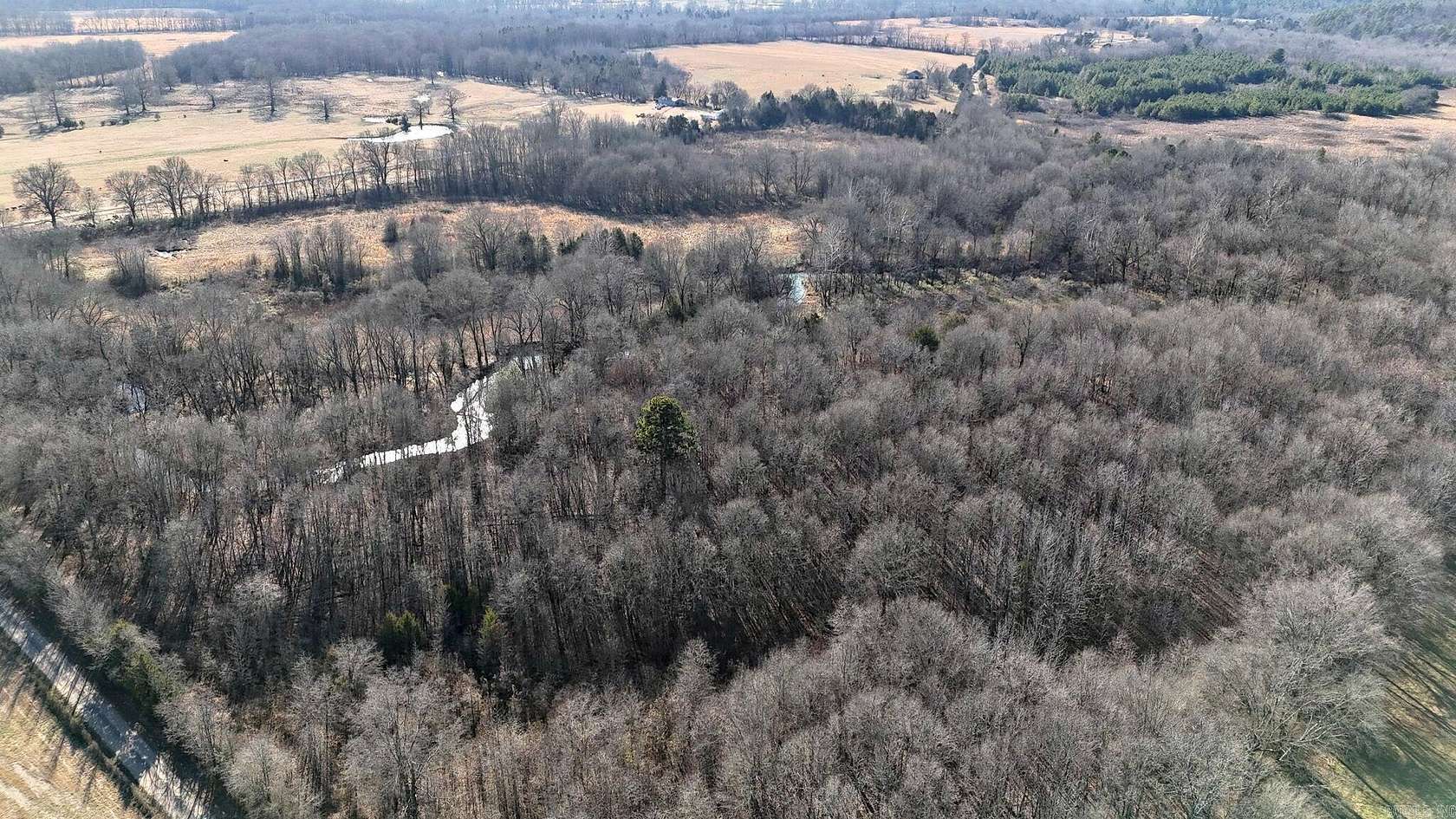 66 Acres of Recreational Land & Farm for Sale in Parks, Arkansas