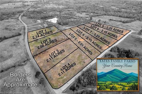 2.25 Acres of Residential Land for Sale in Huntington, Arkansas