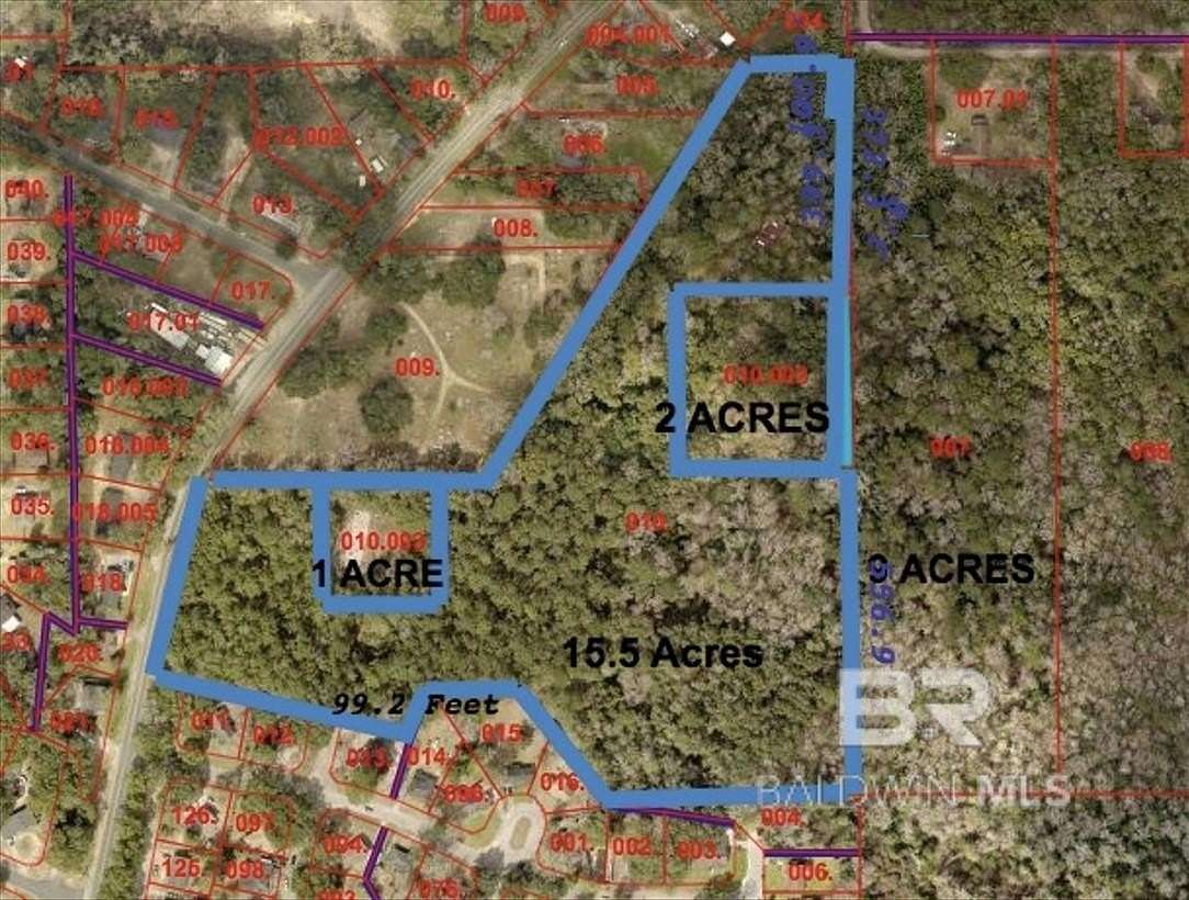 27.8 Acres of Land for Sale in Mobile, Alabama