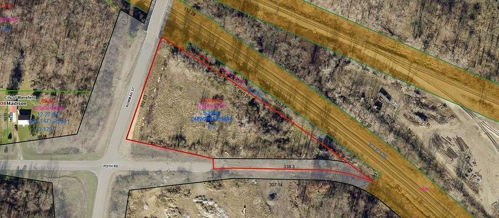2.28 Acres of Commercial Land for Sale in Mansfield, Ohio