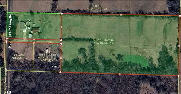 9.5 Acres of Residential Land for Sale in Texarkana, Arkansas