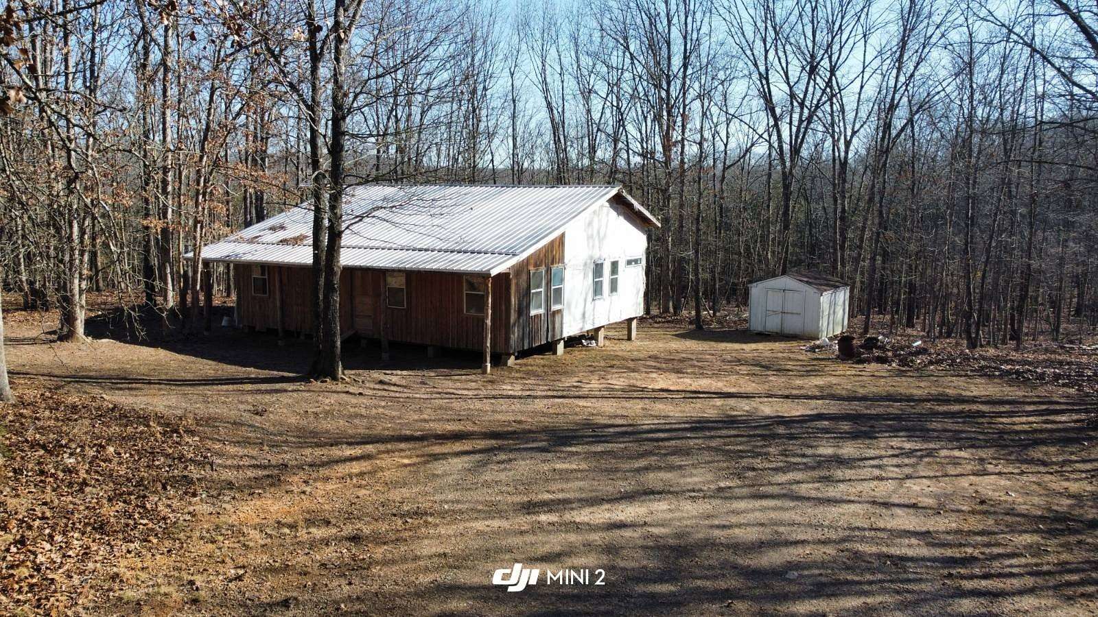 5 Acres of Residential Land with Home for Sale in Ozark, Arkansas