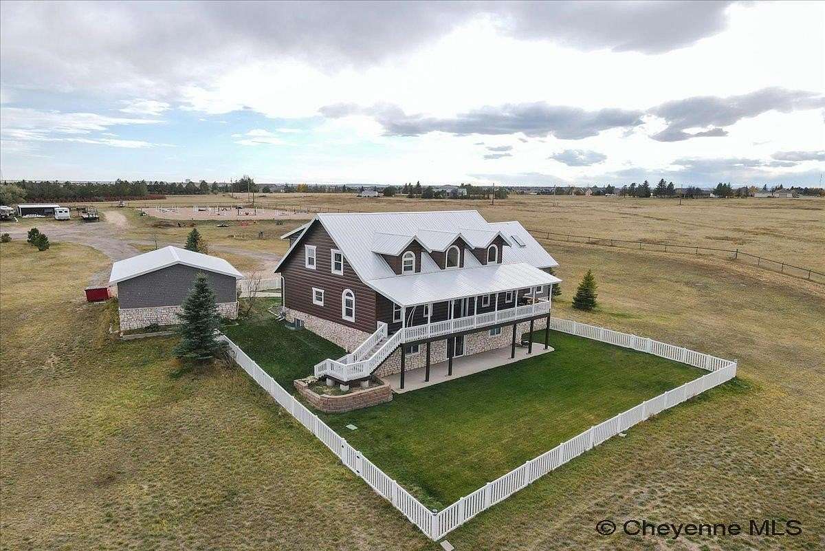 10 Acres of Land with Home for Sale in Cheyenne, Wyoming