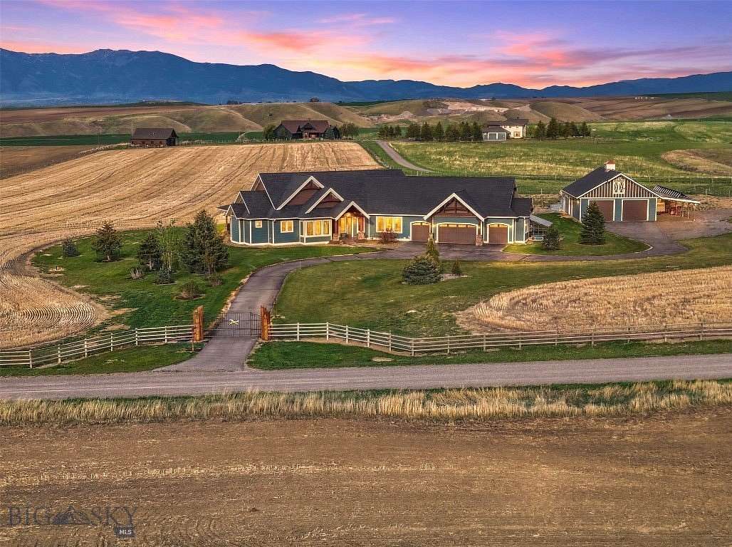 20.3 Acres of Land with Home for Sale in Manhattan, Montana