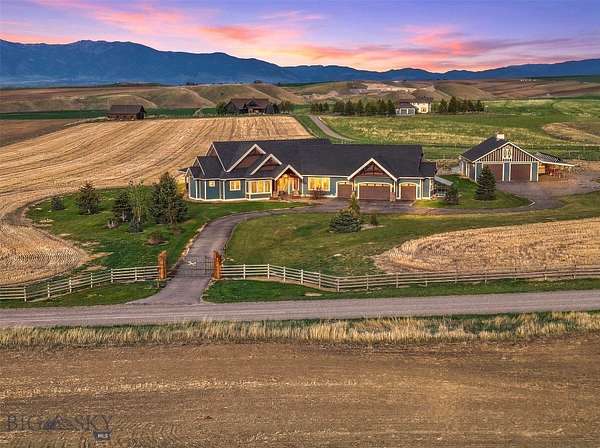 20.3 Acres of Land with Home for Sale in Manhattan, Montana