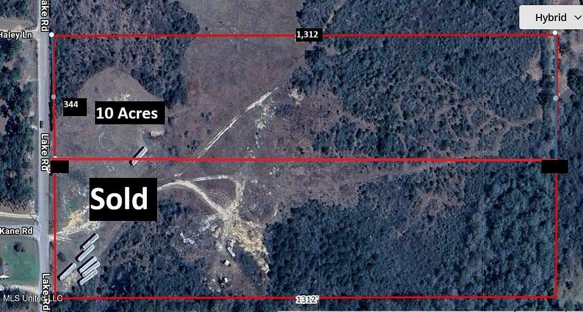 10 Acres of Land for Sale in McHenry, Mississippi