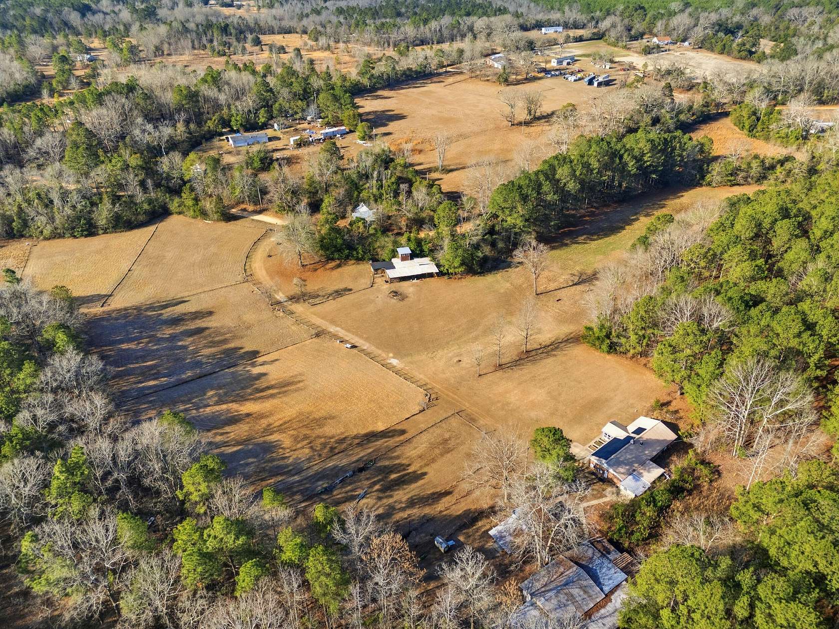27 Acres of Land with Home for Sale in Wagener, South Carolina