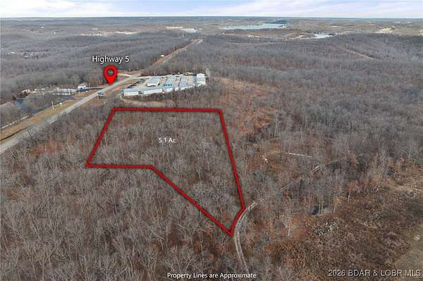 5.1 Acres of Residential Land for Sale in Camdenton, Missouri