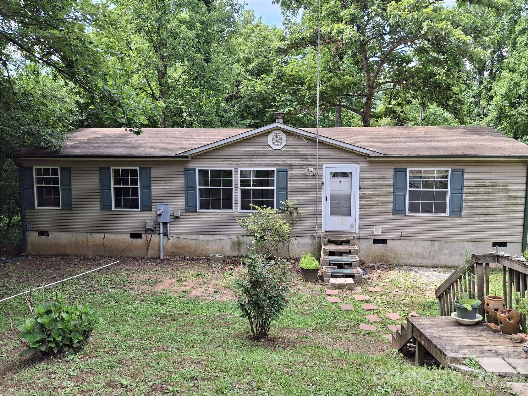 2.12 Acres of Land with Home for Sale in Fairview, North Carolina