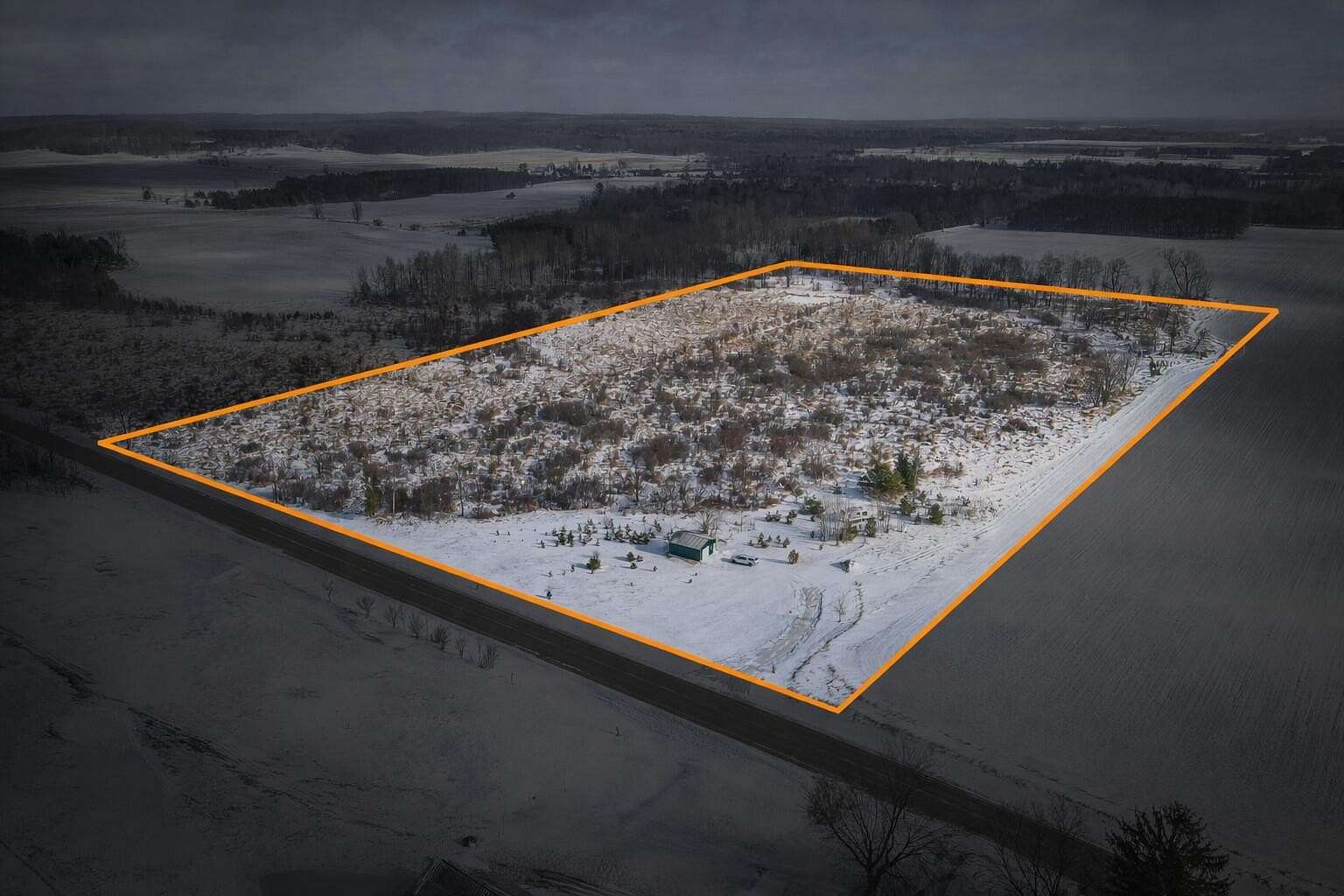 25.3 Acres of Land for Sale in Falmouth, Michigan