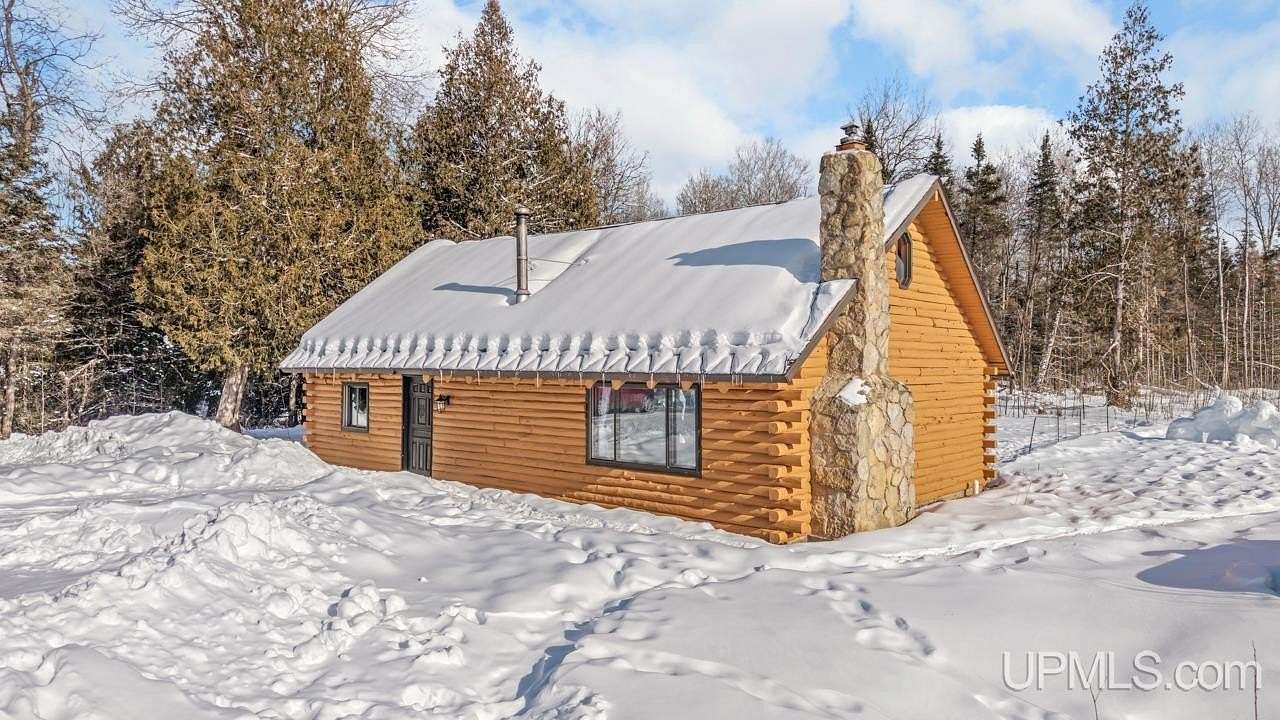 40 Acres of Recreational Land with Home for Sale in Hardwood, Michigan