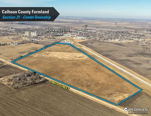 78.4 Acres of Land for Sale in Rockwell City, Iowa