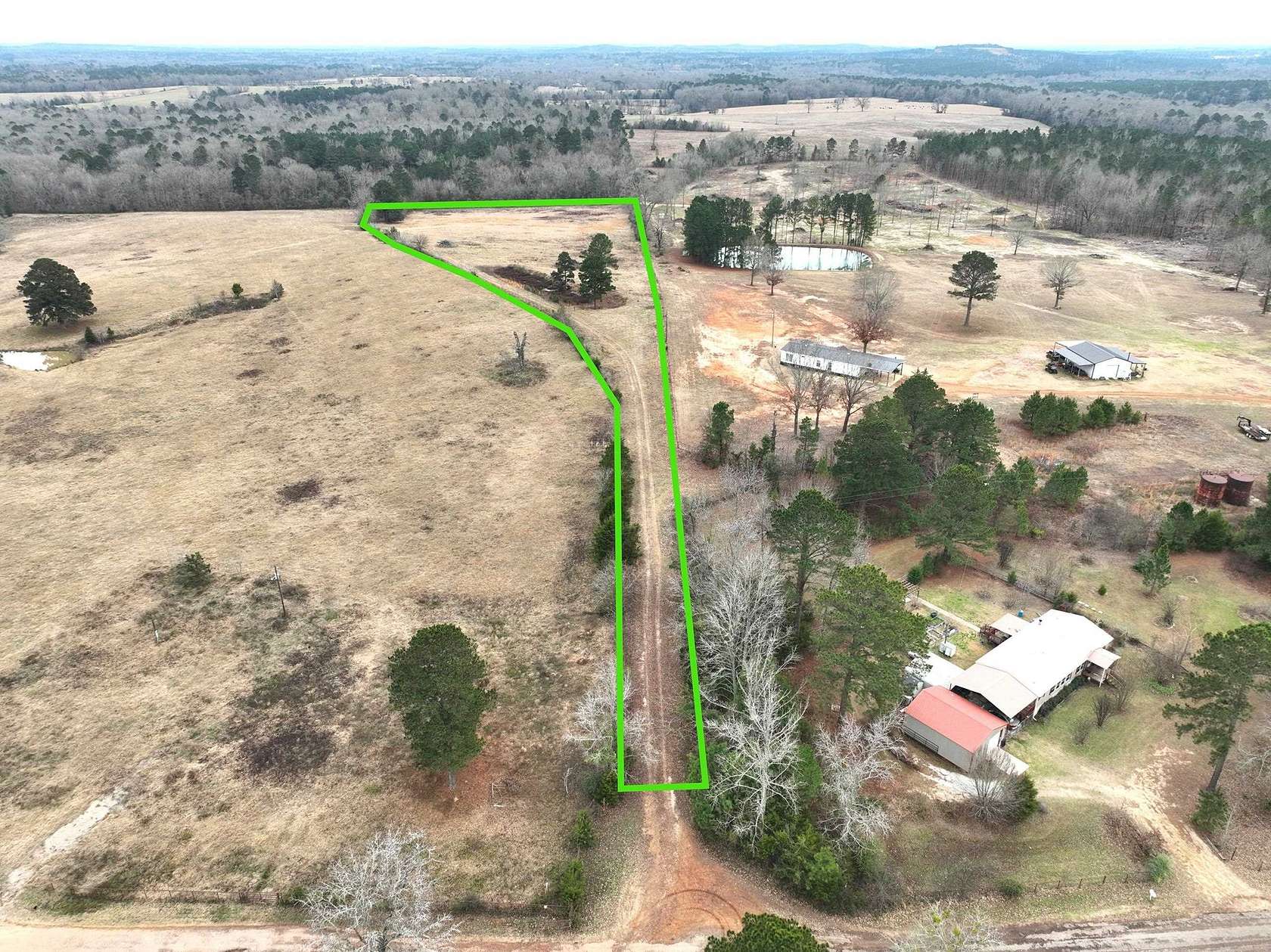 9.1 Acres of Land for Sale in Ore City, Texas