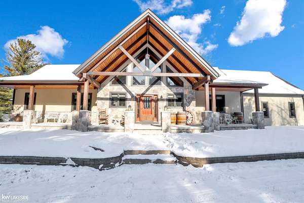 4.24 Acres of Residential Land with Home for Sale in Columbus, Michigan