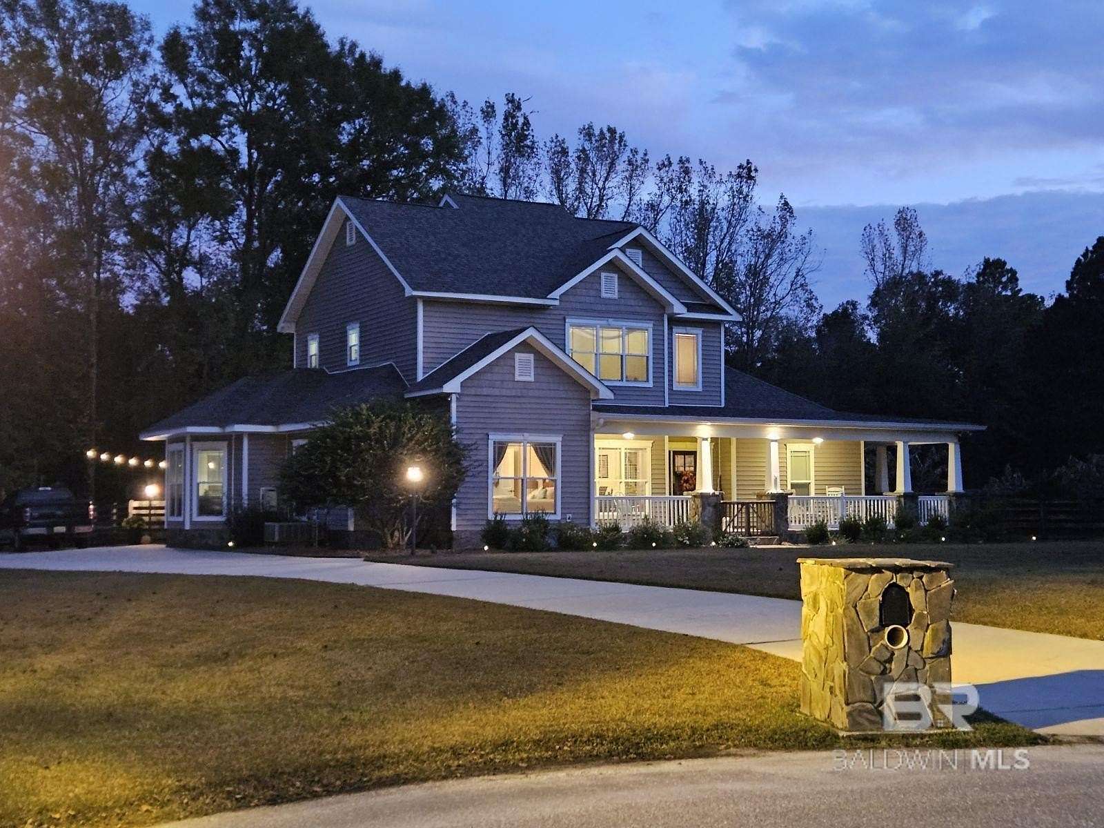 3 Acres of Residential Land with Home for Lease in Bay Minette, Alabama