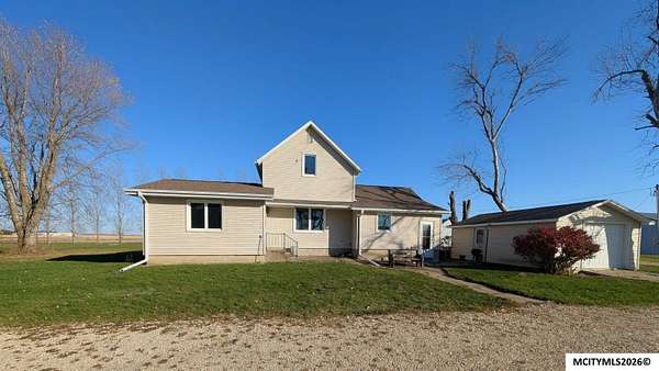 8.52 Acres of Land with Home for Sale in Bristow, Iowa