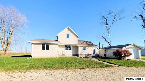 8.52 Acres of Land with Home for Sale in Bristow, Iowa