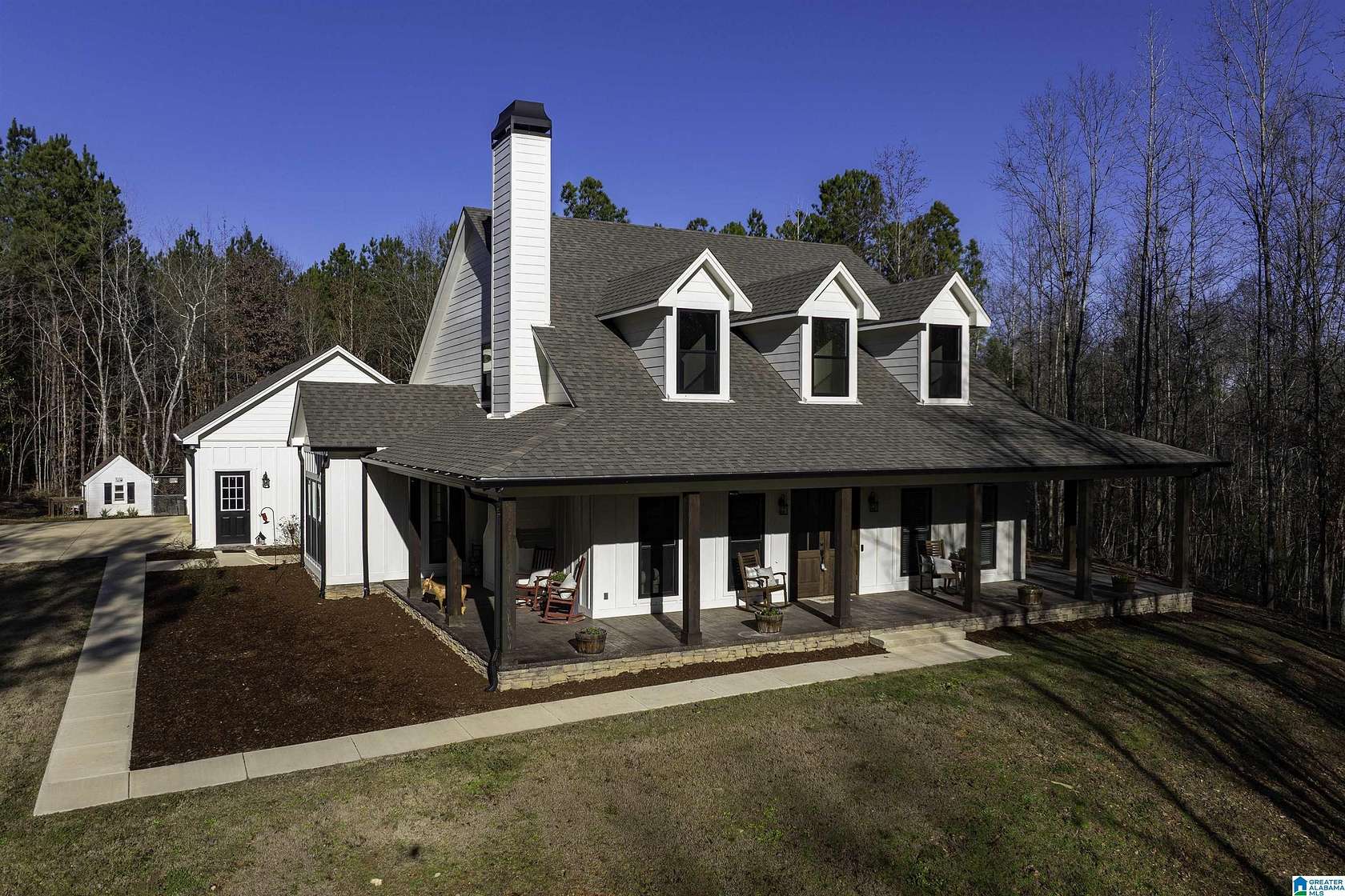 40 Acres of Recreational Land with Home for Sale in Jemison, Alabama