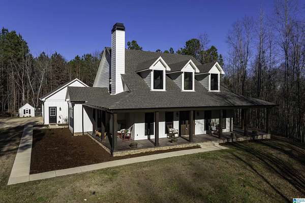 40 Acres of Recreational Land with Home for Sale in Jemison, Alabama