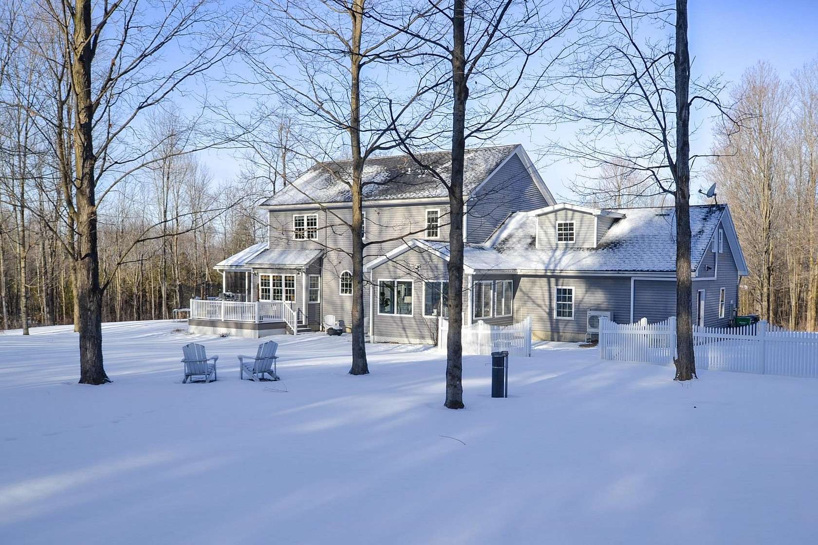 18.4 Acres of Recreational Land with Home for Sale in Georgia Town, Vermont