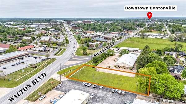 0.83 Acres of Commercial Land for Sale in Bentonville, Arkansas