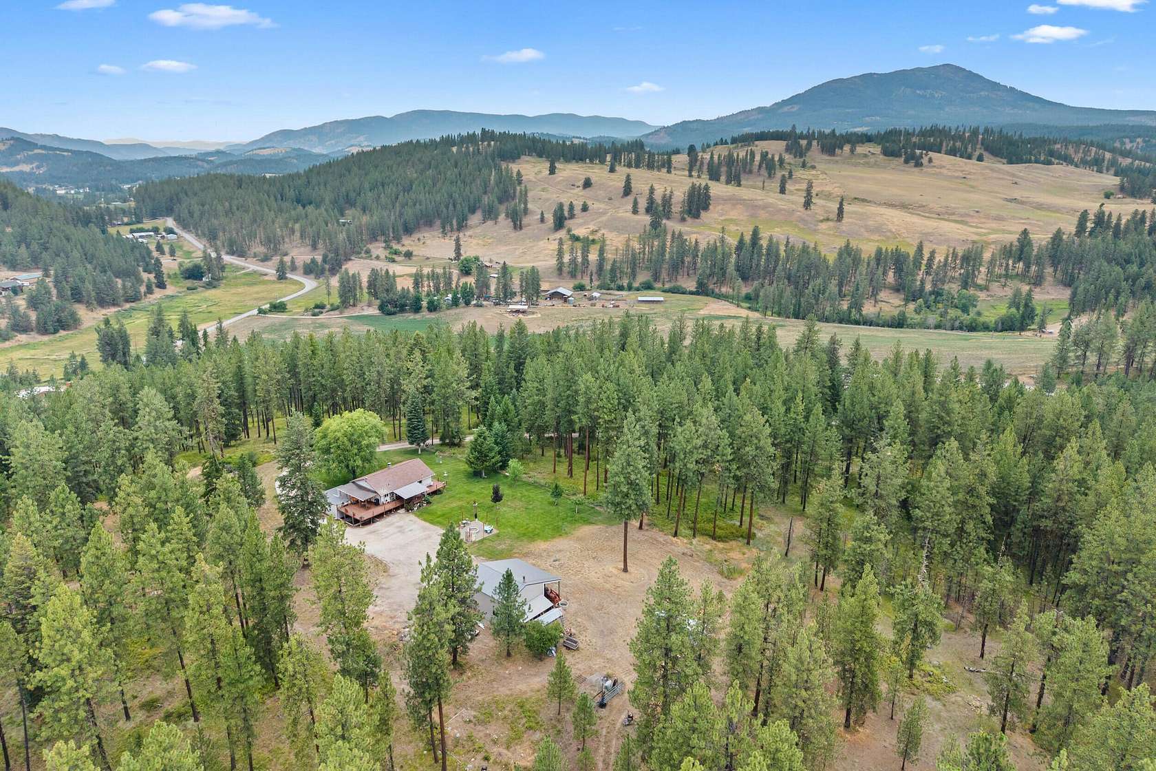 21 Acres of Land with Home for Sale in Colville, Washington