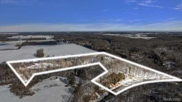 9.8 Acres of Residential Land with Home for Sale in Jeddo, Michigan
