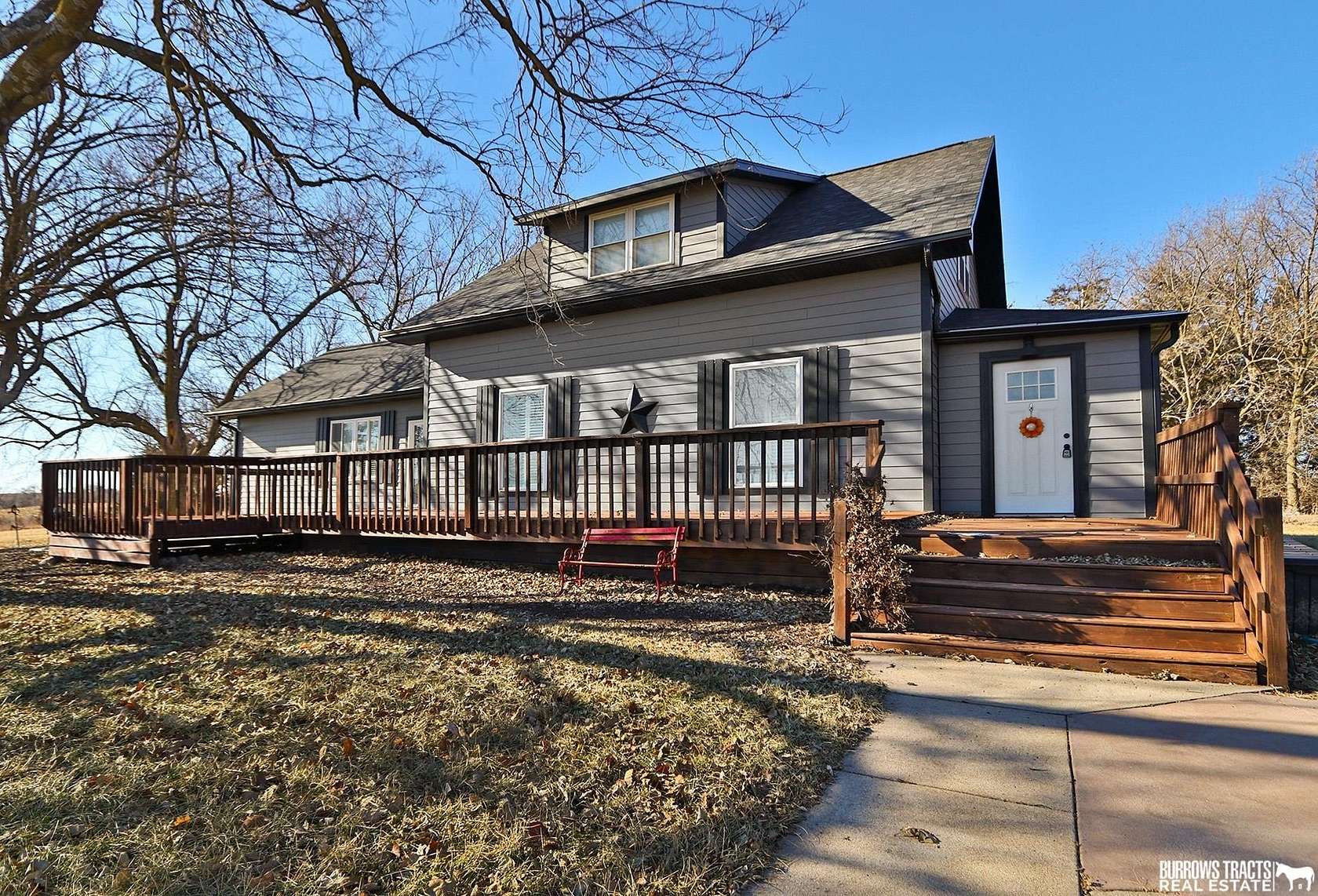 16.9 Acres of Land with Home for Sale in Syracuse, Nebraska