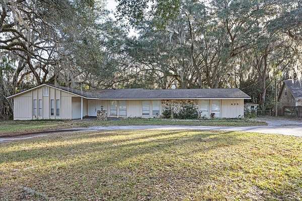 2 Acres of Residential Land with Home for Sale in Gainesville, Florida