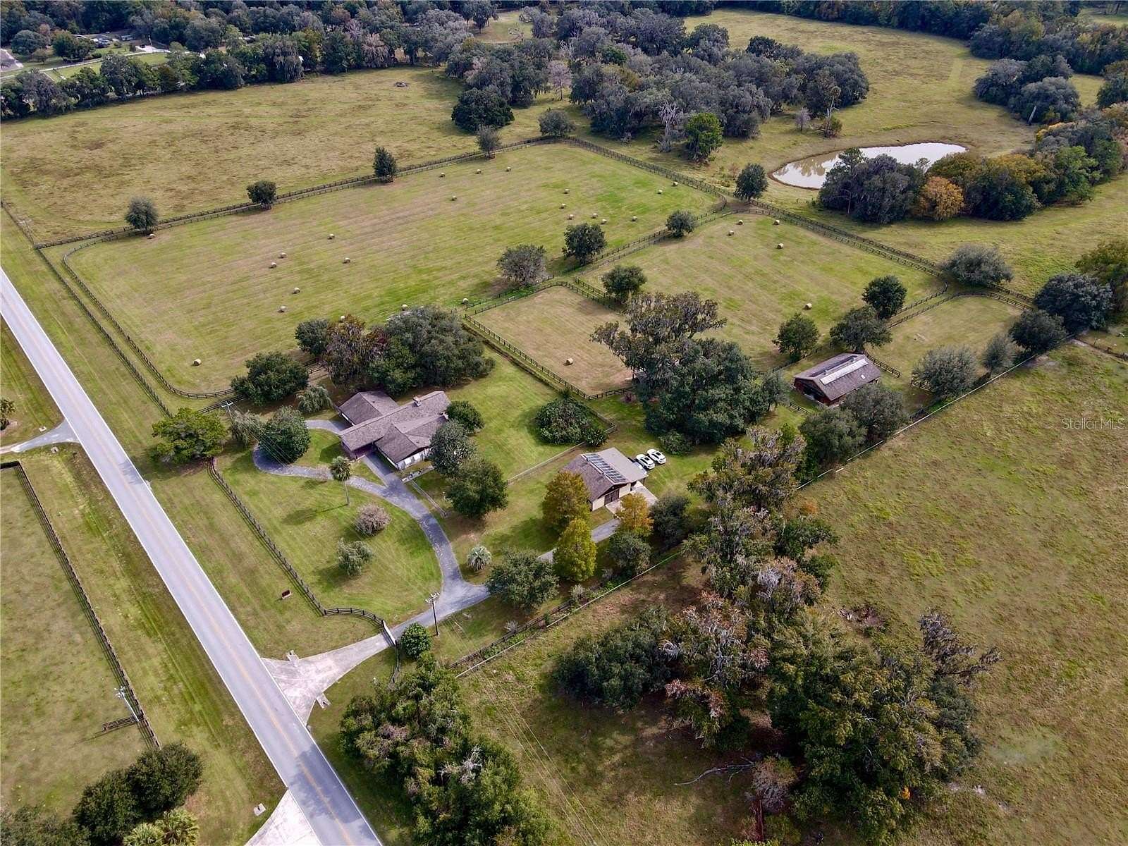 12 Acres of Land with Home for Sale in Reddick, Florida