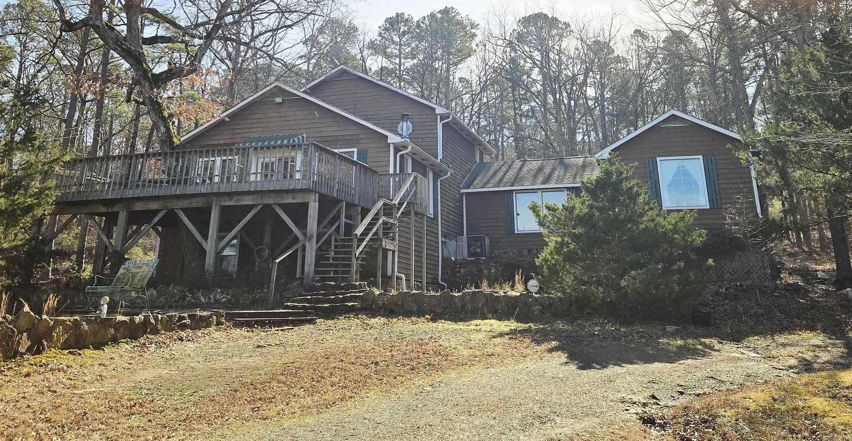 20 Acres of Recreational Land with Home for Sale in Drasco, Arkansas