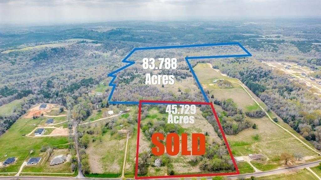 83.8 Acres of Land for Sale in Lindale, Texas