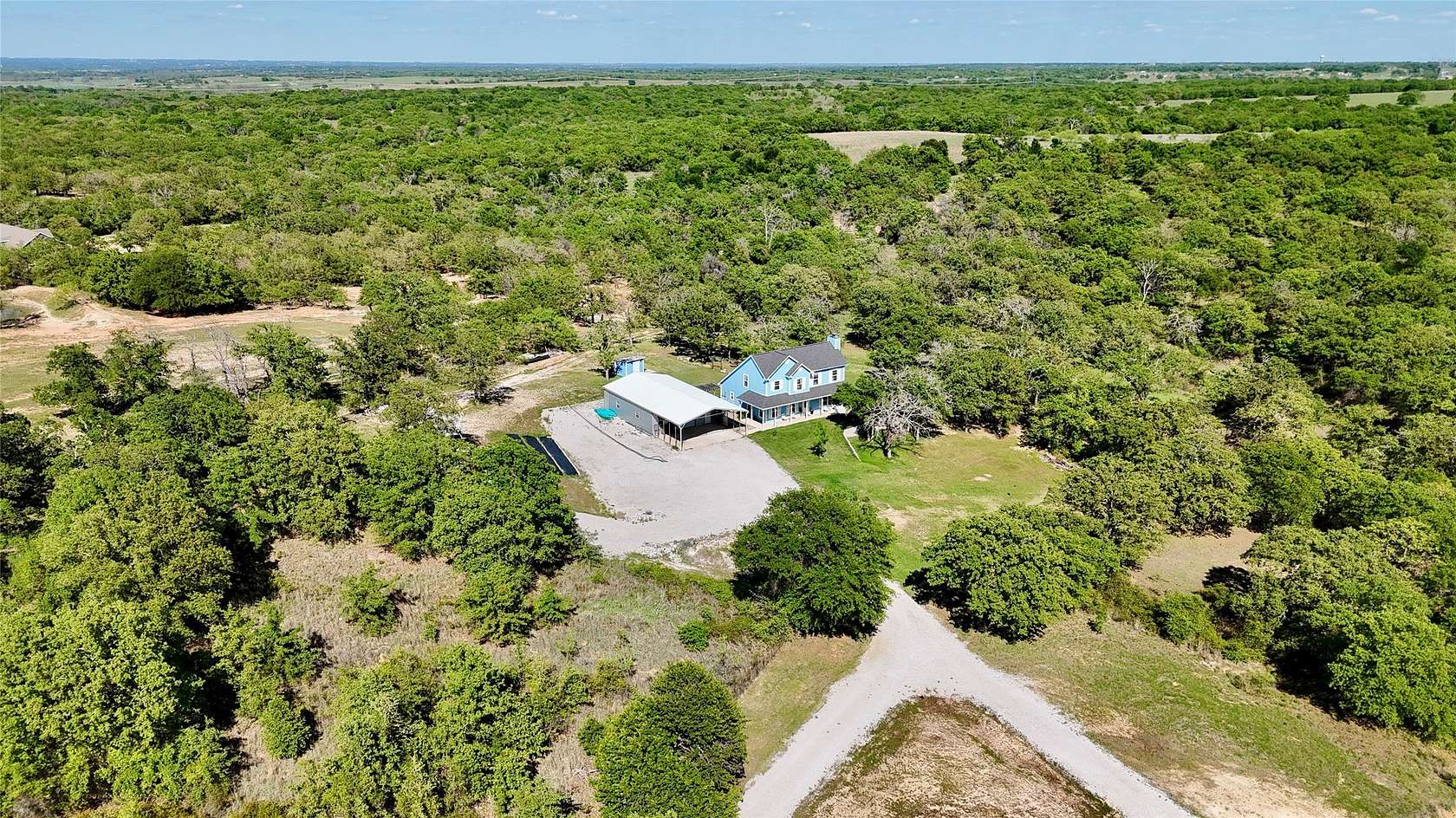 23 Acres of Land with Home for Sale in Paradise, Texas