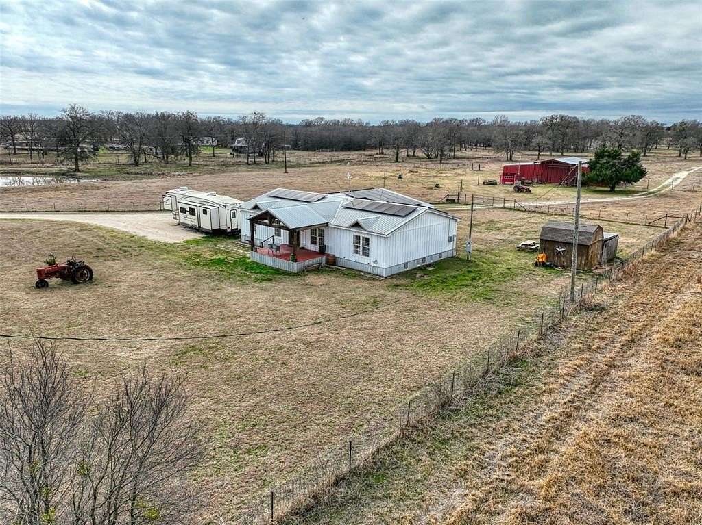 14.2 Acres of Land with Home for Sale in Blum, Texas
