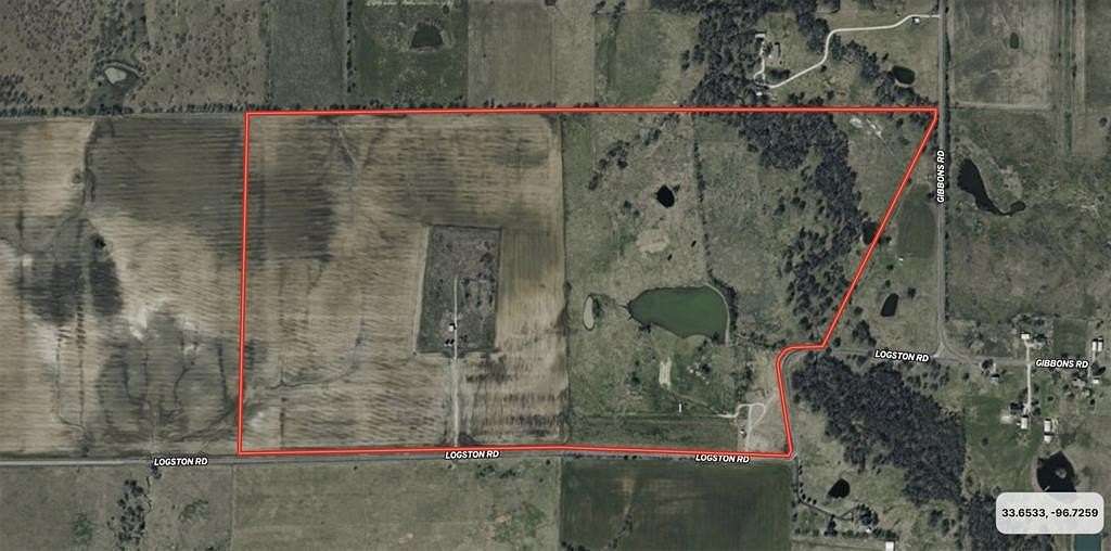 150 Acres of Agricultural Land for Sale in Sherman, Texas