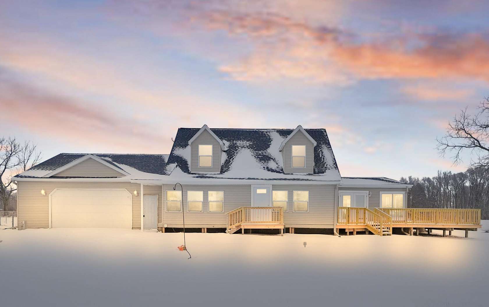 1.8 Acres of Residential Land with Home for Sale in Lake Odessa, Michigan