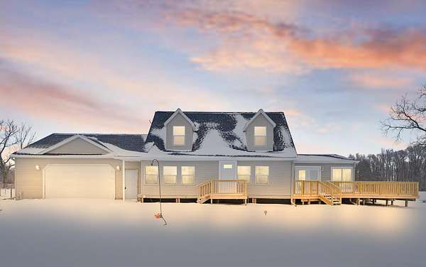 1.8 Acres of Residential Land with Home for Sale in Lake Odessa, Michigan