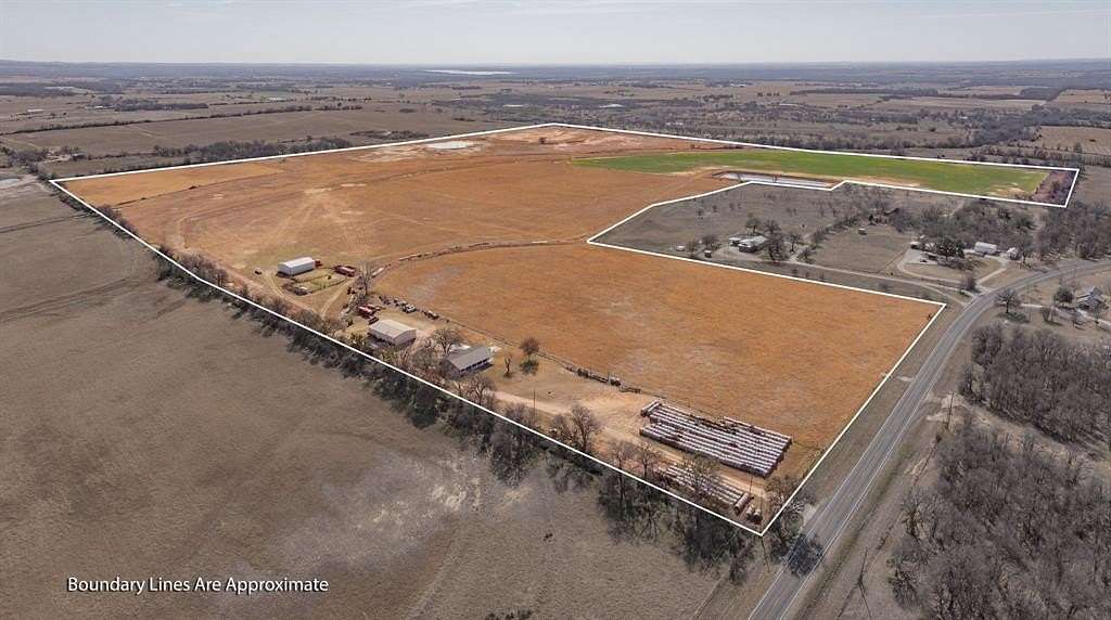 146 Acres of Agricultural Land with Home for Sale in De Leon, Texas