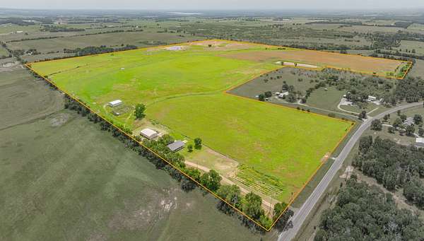 146 Acres of Agricultural Land with Home for Sale in De Leon, Texas