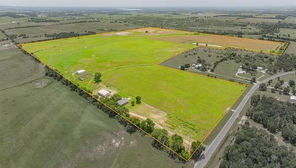 146 Acres of Agricultural Land with Home for Sale in De Leon, Texas