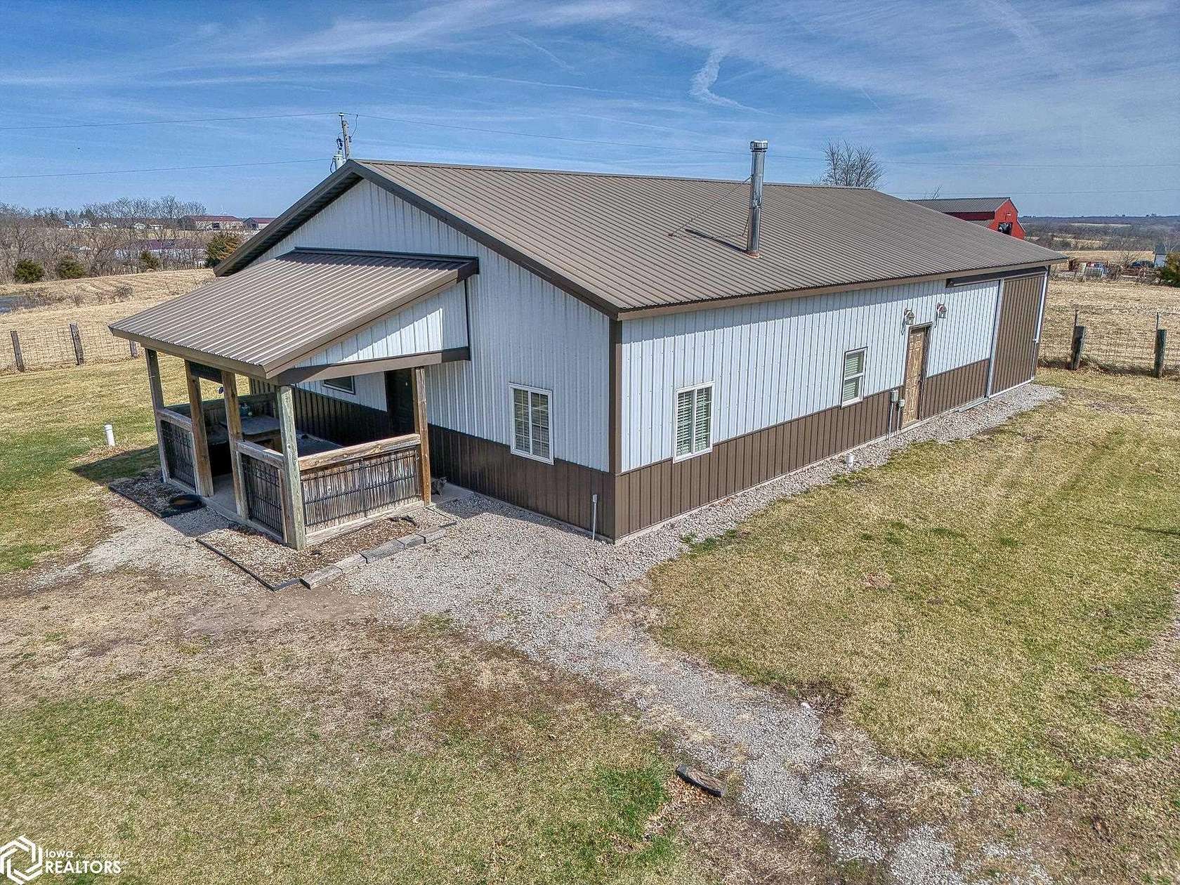 5.3 Acres of Land with Home for Sale in Cincinnati, Iowa