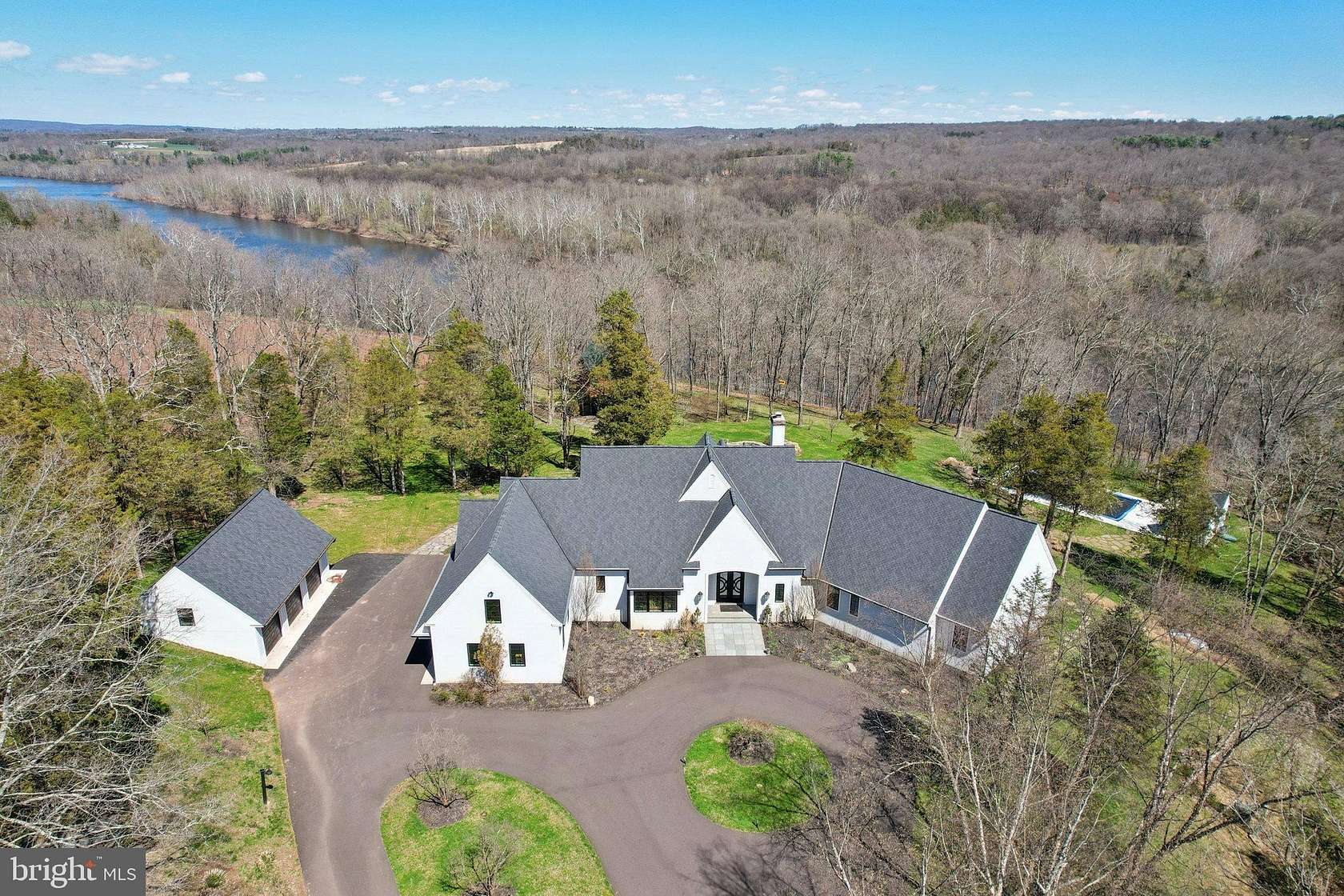 22.5 Acres of Recreational Land with Home for Sale in Erwinna, Pennsylvania