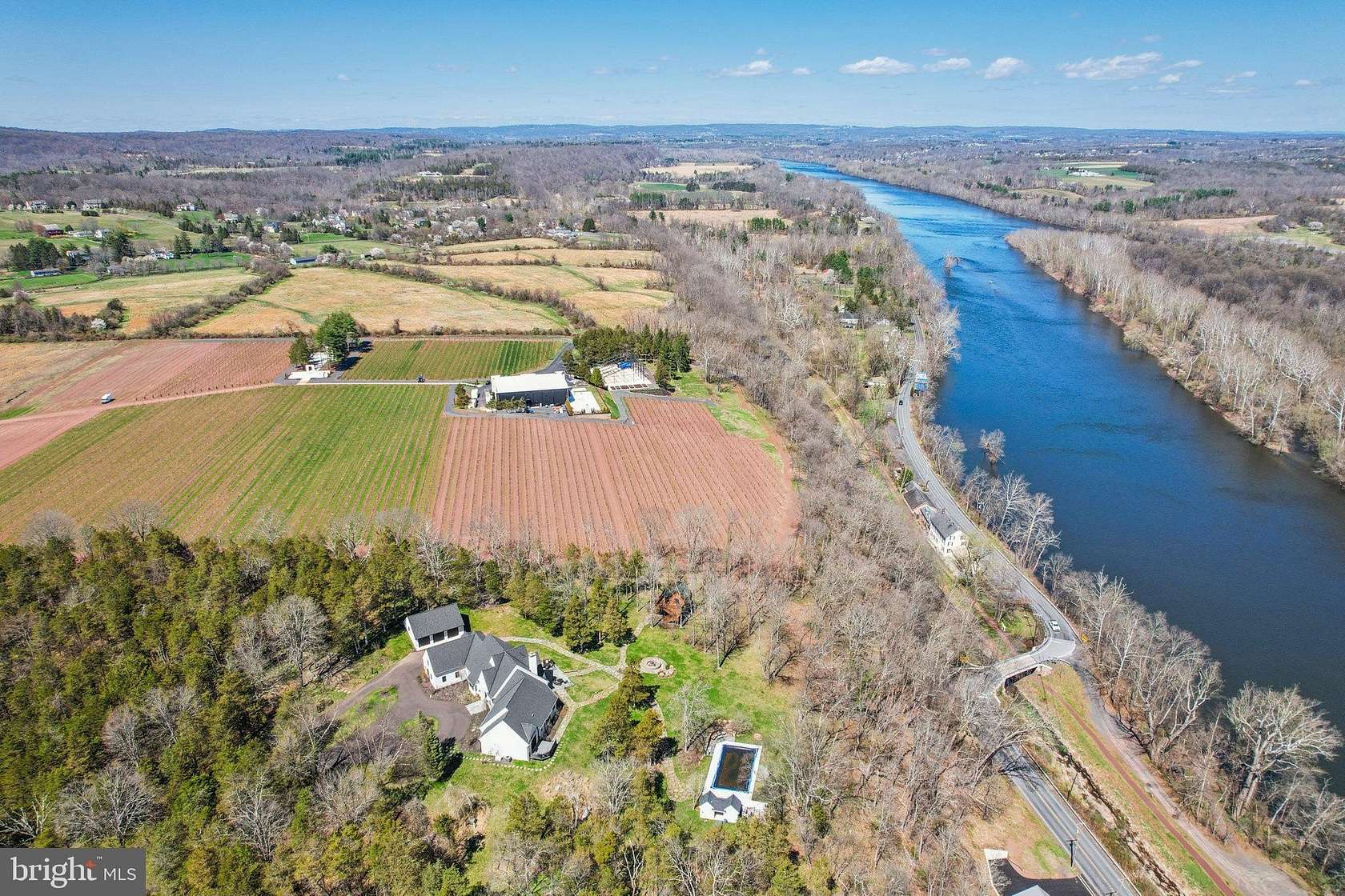 22.5 Acres of Recreational Land with Home for Sale in Erwinna, Pennsylvania