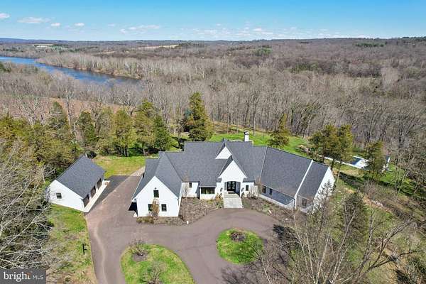 22.5 Acres of Recreational Land with Home for Sale in Erwinna, Pennsylvania