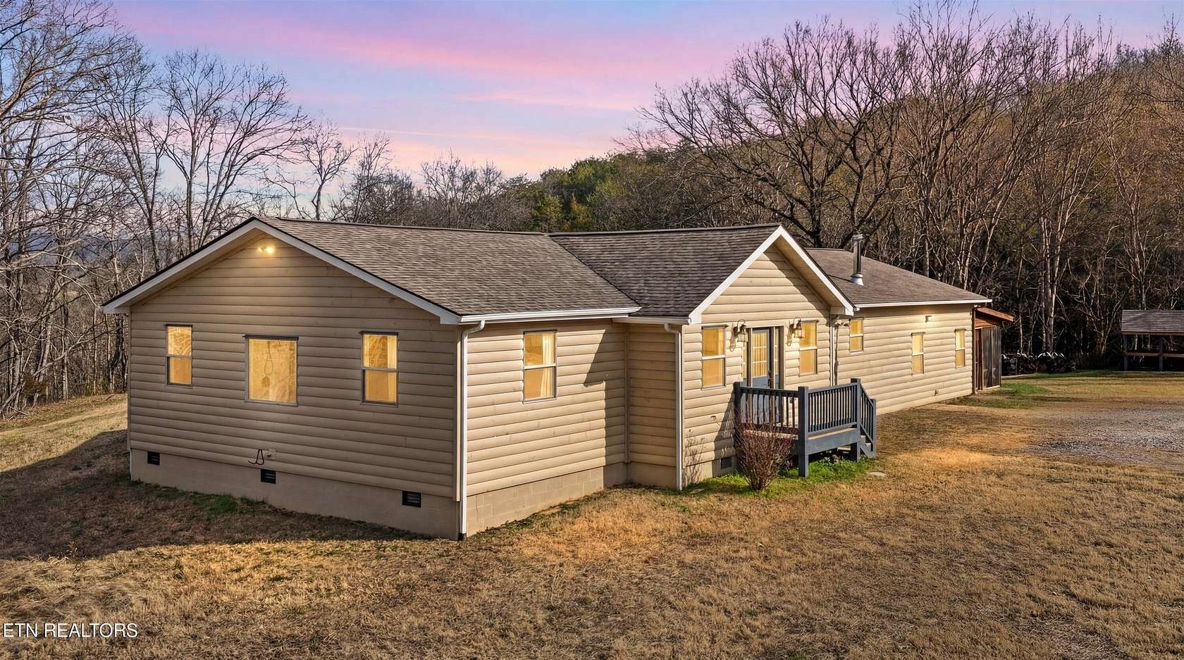 29.8 Acres of Agricultural Land with Home for Sale in Blaine, Tennessee