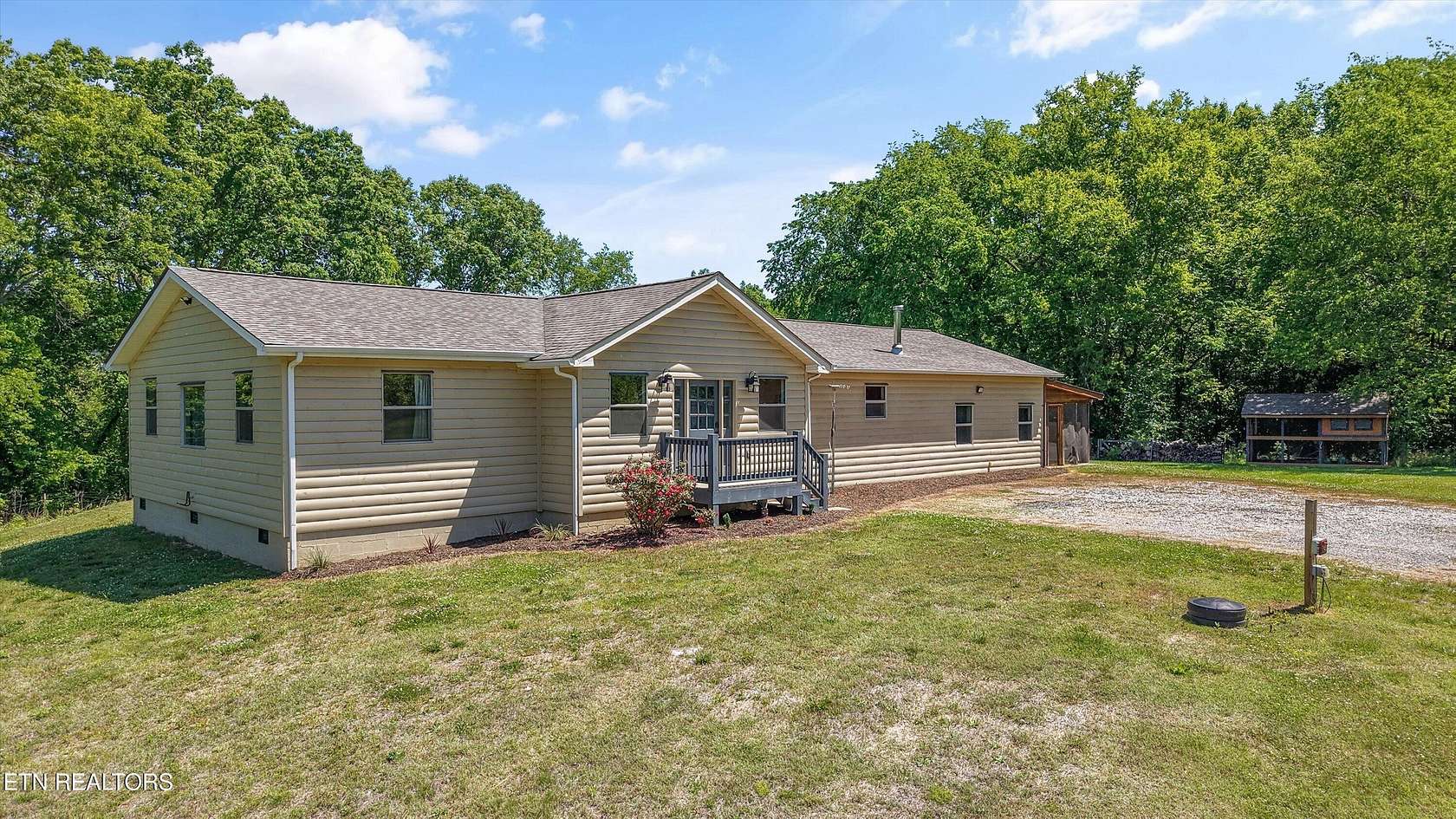 29.8 Acres of Land with Home for Sale in Blaine, Tennessee
