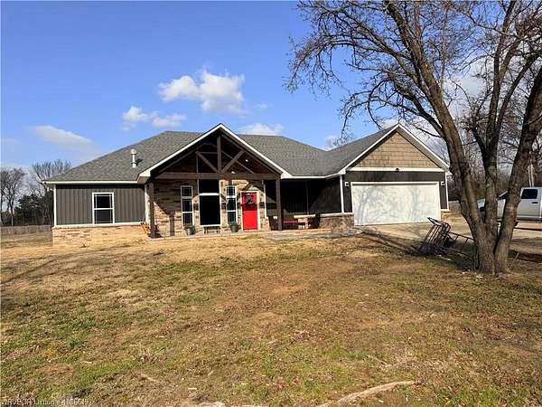6 Acres of Land with Home for Sale in Poteau, Oklahoma