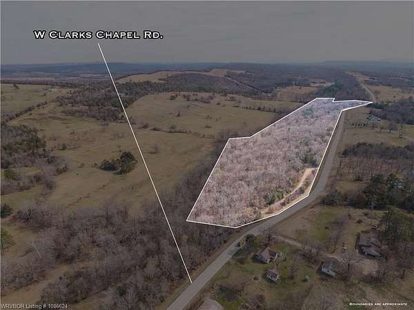 27 Acres of Recreational & Residential Land for Sale in Greenwood, Arkansas